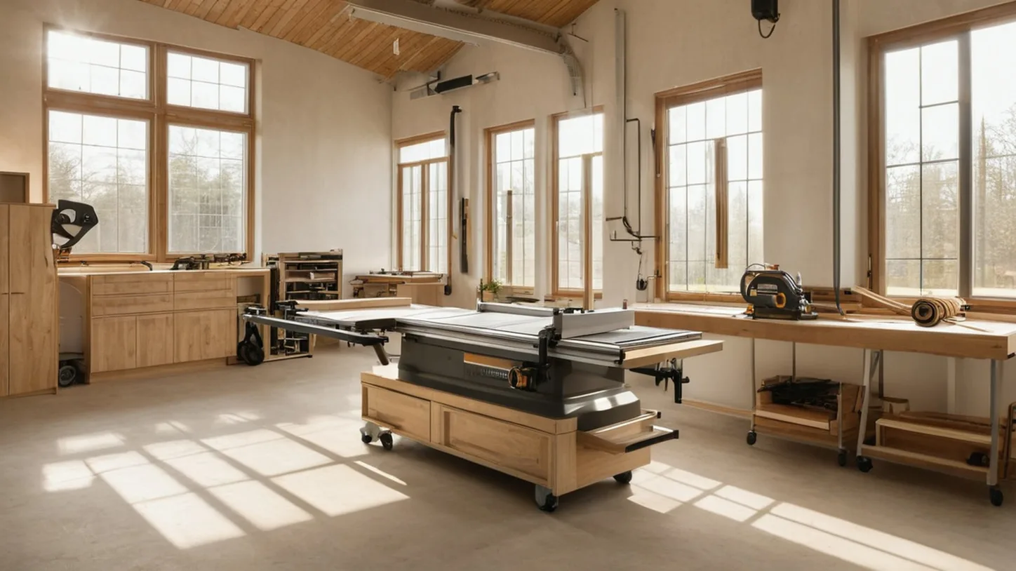 Workshop producing joinery and panels for fit-out projects