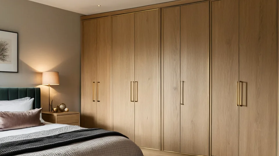 Oak shaker kitchen cabinetry