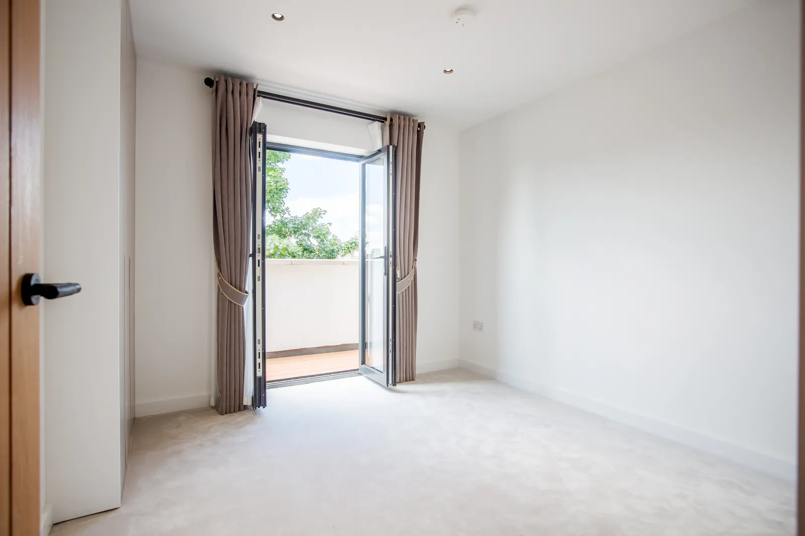 Inner hallway with timber door